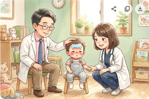 小朋友發燒怎麼辦