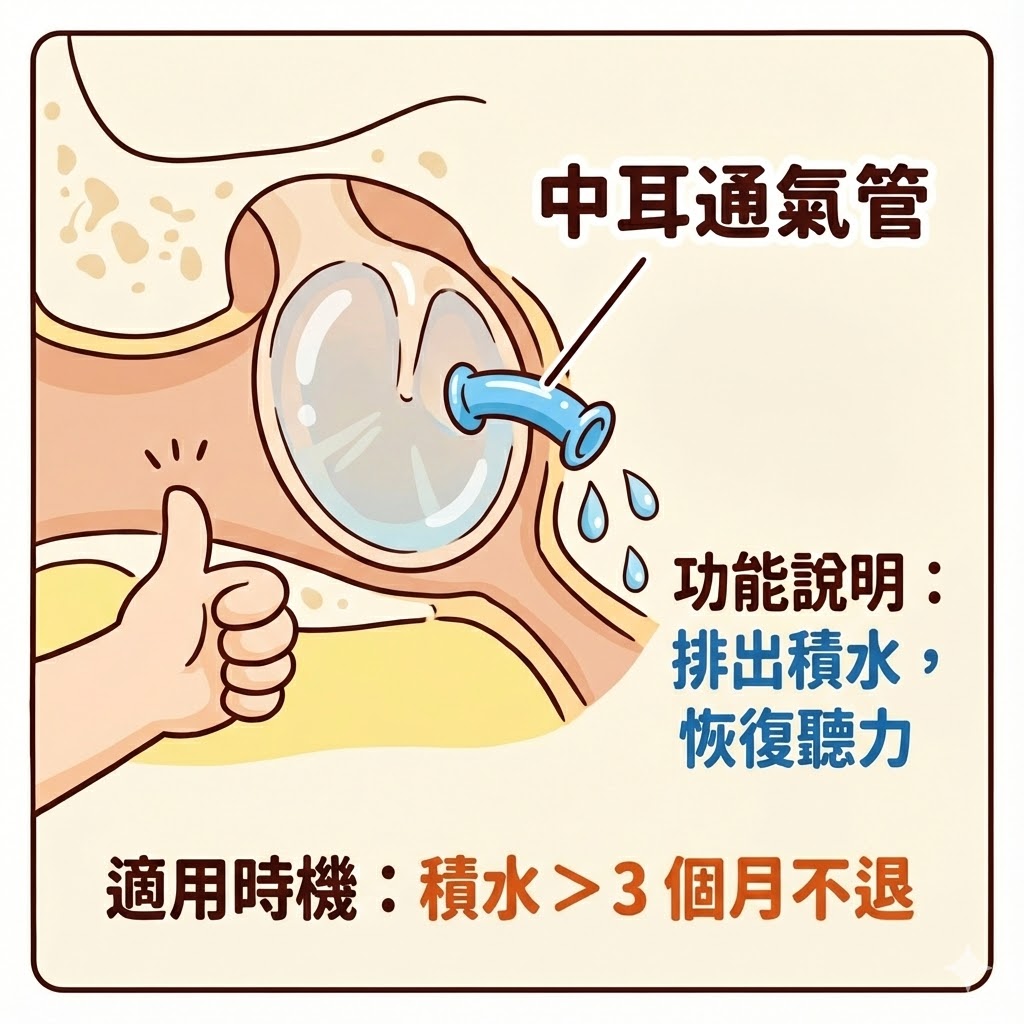 中耳通氣管治療
