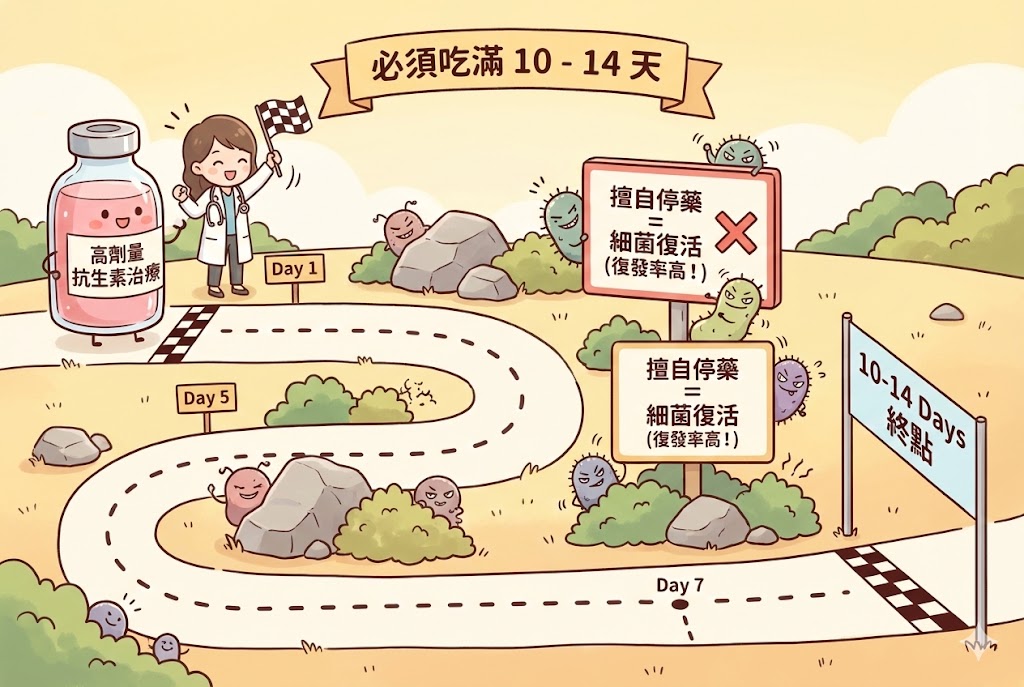 鼻竇炎抗生素治療