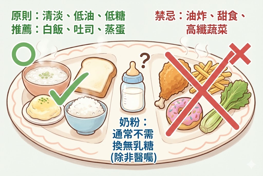 腸胃炎飲食建議