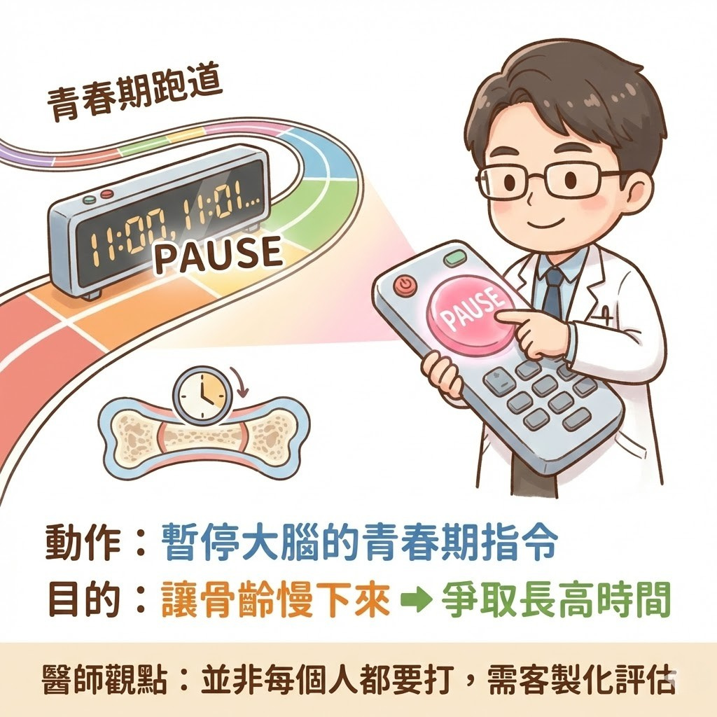 性早熟治療評估_抑制針與長高